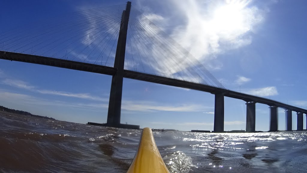 Puente Rosario-Victoria / Ntra Sra del Rosario, Granadero Baigorria, Santa Fe, Argentina by Oscar Tognocchi