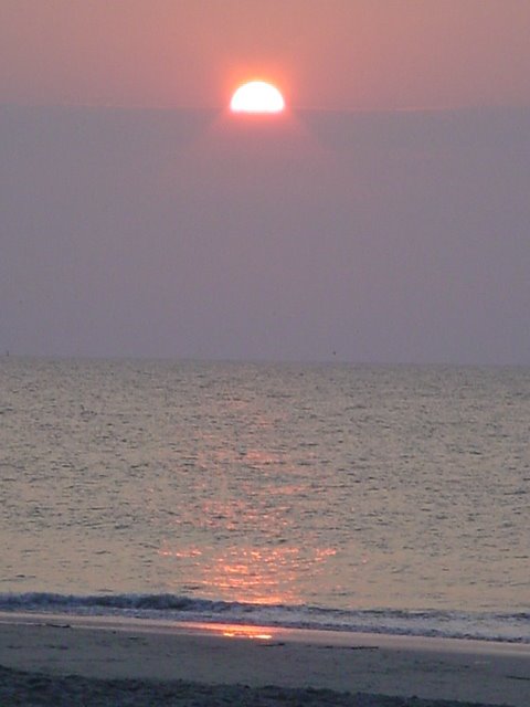 Sunrise at Tybee Island, GA (08/10/08) by Don Clinton