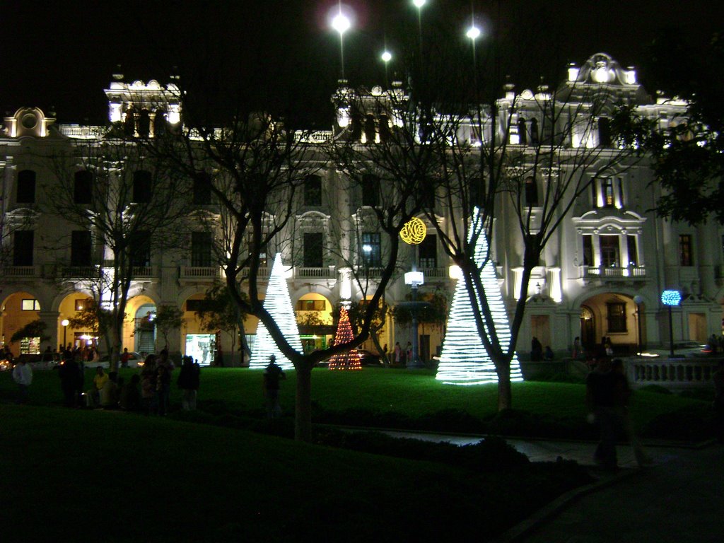 Plaza San Martin en navidad 2007 by Qechcan13