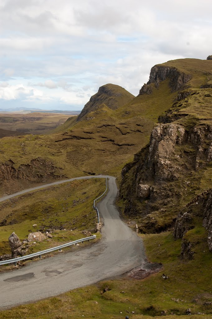 View from The Quiraing, Portree, Isle of Skye, Scotland by Richard Wiley