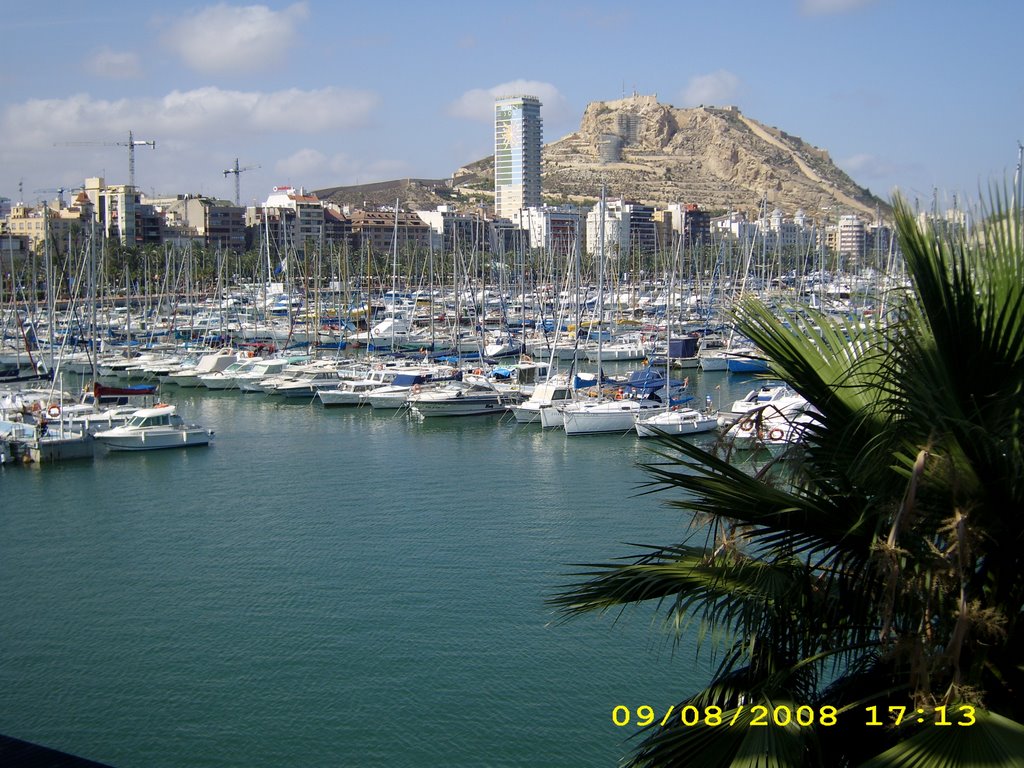 Alicante, Vista al puerto by Daniel Borgula