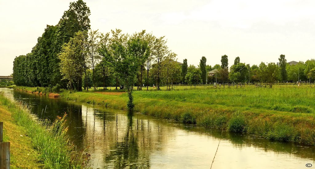 Cassina de' Pecchi - Il Naviglo. by Cesare Cavezzale