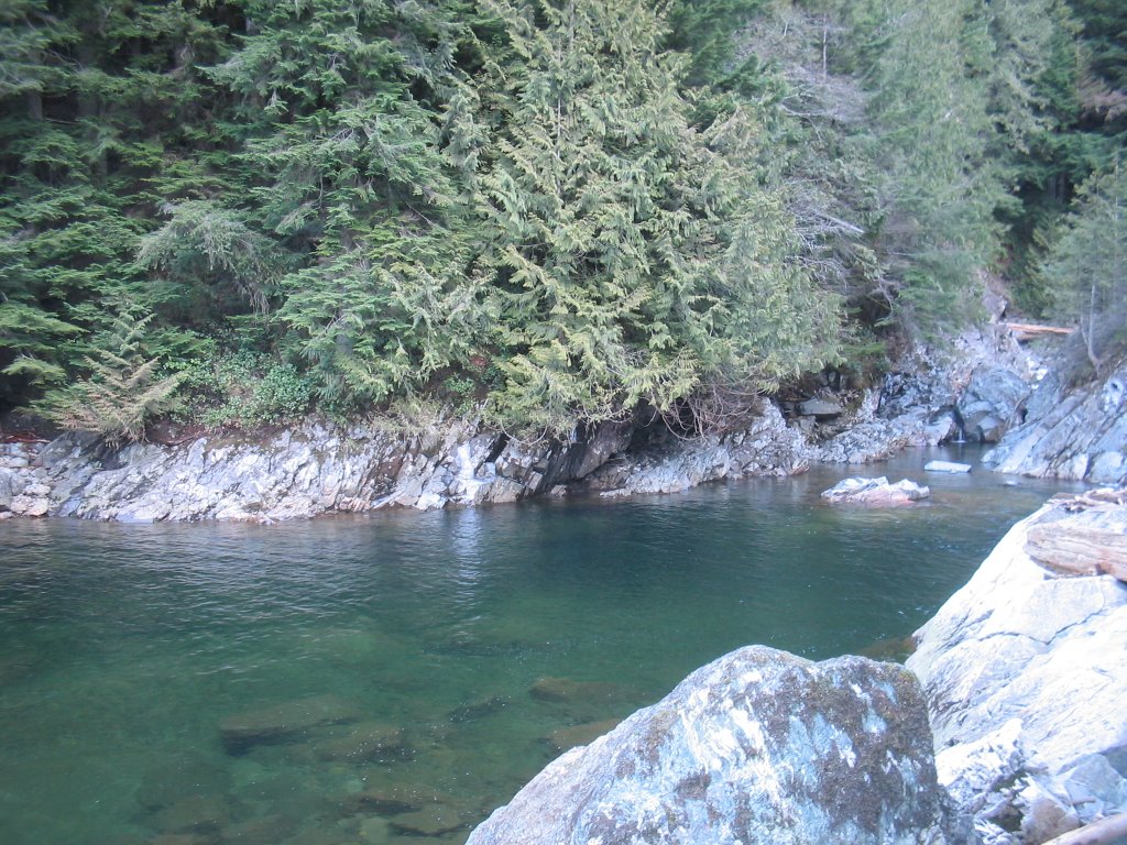 Olallie State Park - South Fork Snoqualmie River - January 2007 by SeaGeoBuff