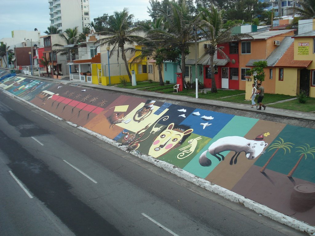 Nuevos murales sobre blvd. 1 by als105