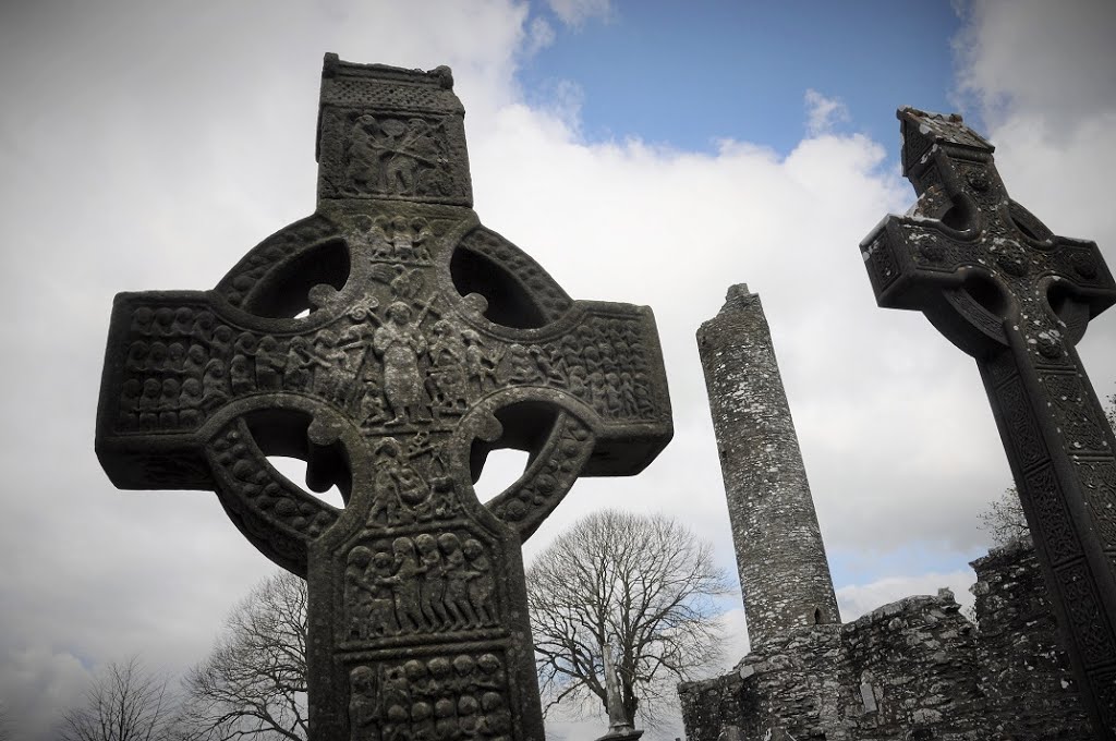 Monasterboice: 'Crossing' by J. L. Maas