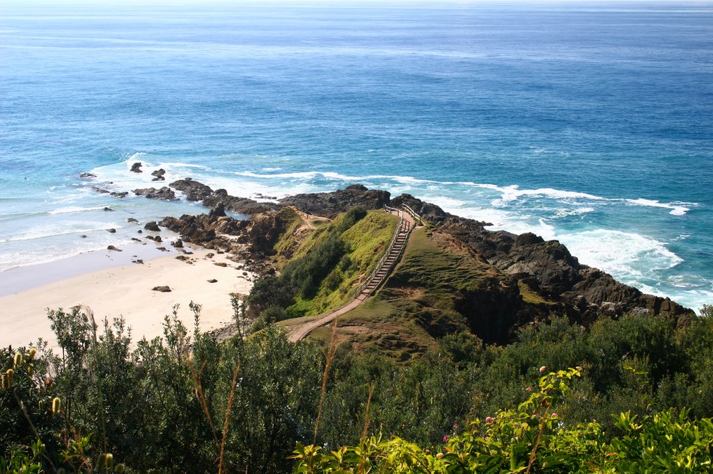 Cape Byron point by Steve Bennett