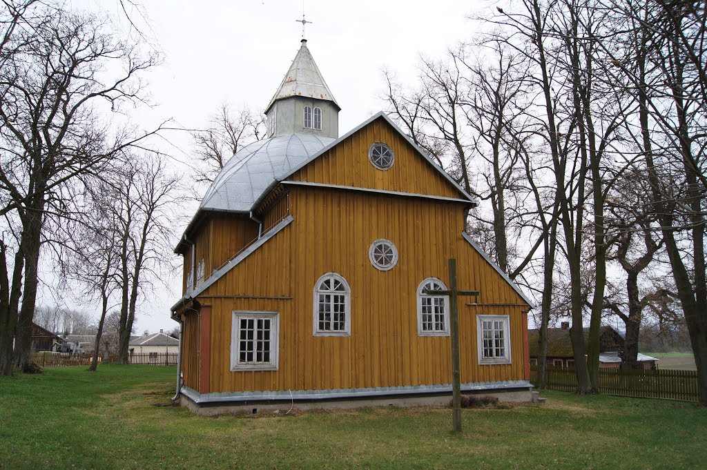 Stary Bubel IV 16. Cerkiew z 1740 roku /obecnie kościół/ by Jacek Firmanty