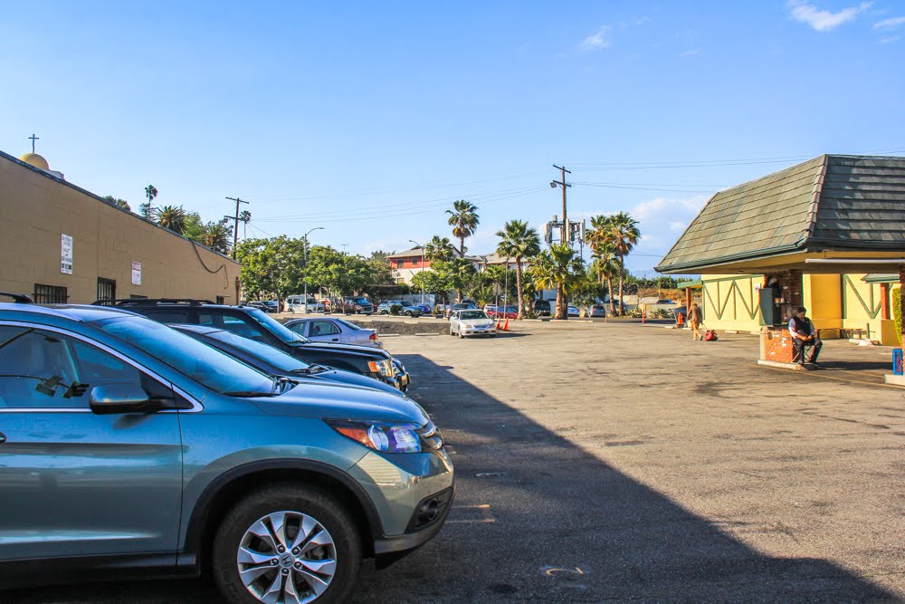 Sights On Sunset Blvd. in Echo Park, Los Angeles, California by Michael Jiroch