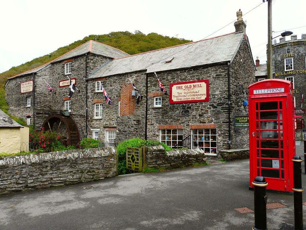 UK_England_Cornwall_Boscastle_Old Water Mill_P1390276 by George Charleston