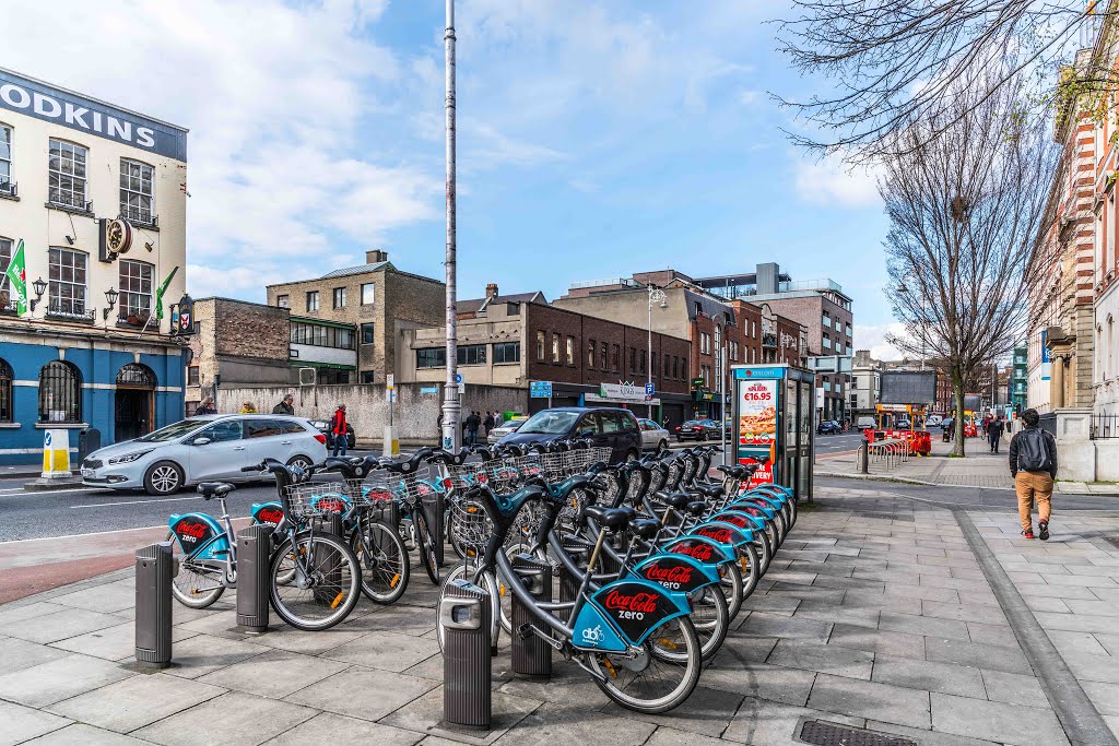 DublinBike Docking Station - Bolton Street by William Murphy