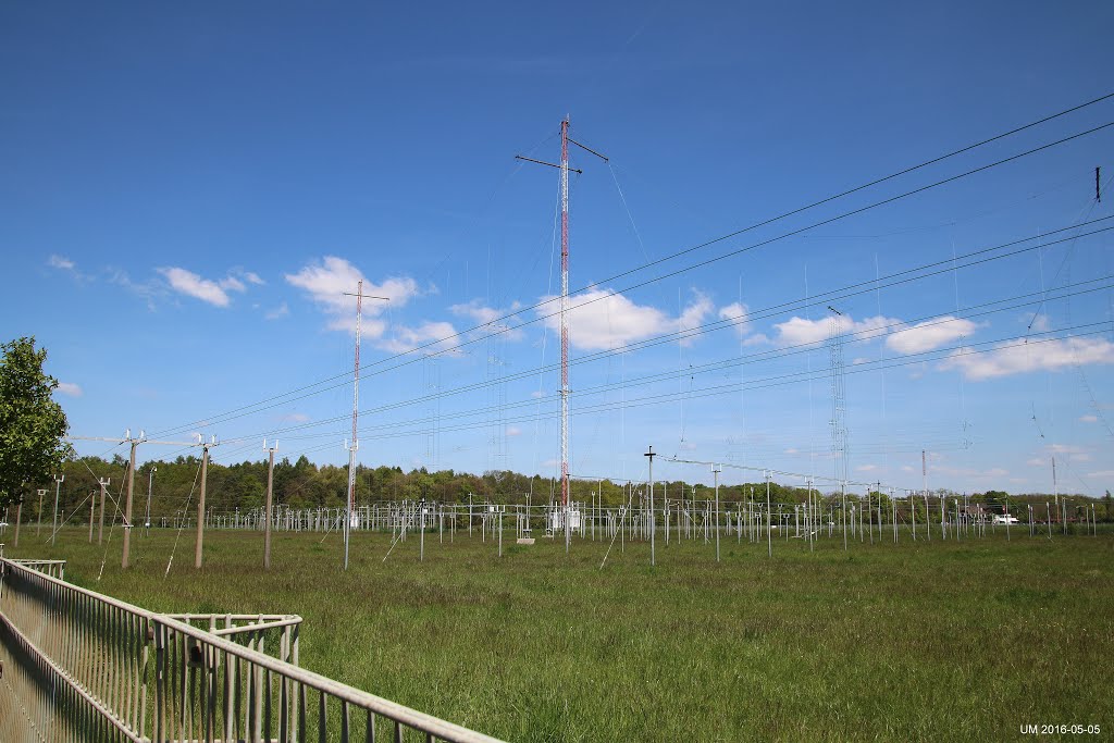 Kurzwellensendeanlage von IBB bei Biblis by U. Mangold