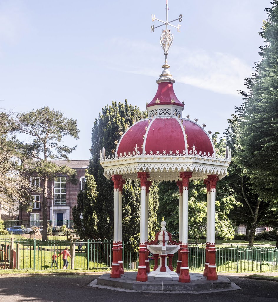 Limerick’s Unique Richard Russell Fountain [Not Really Unique As There Is An Exact Replica In Belfast] by William Murphy