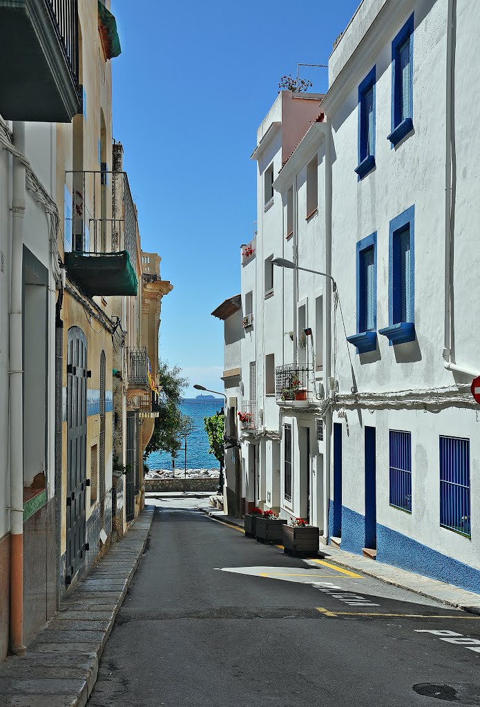 Calle de la Plaza-Sant Pol de Mar by alberto-g-rovi