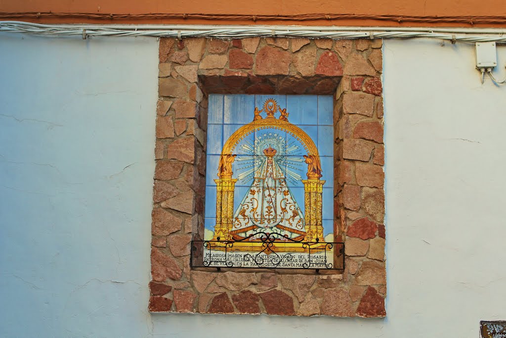 Mosaico de la Virgen del Rosario by RA Melgar