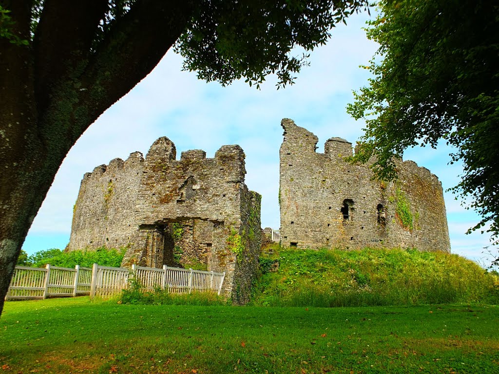 UK_England_Cornwall_Lostwithiel_Restormel round castle ruin_DSCF8749 by George Charleston