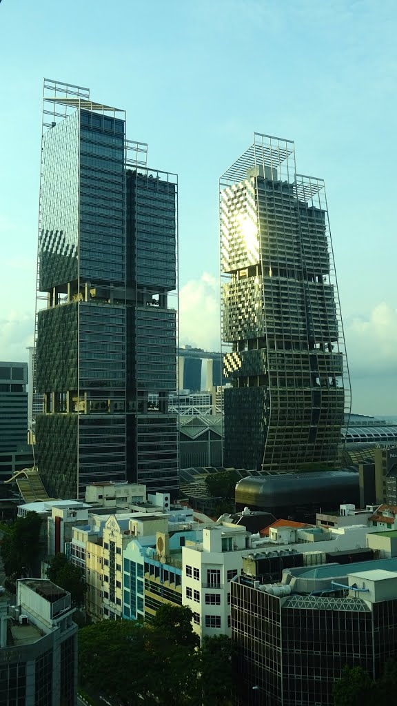 The South Beach Hotel Buildings, Singapore by Colin W