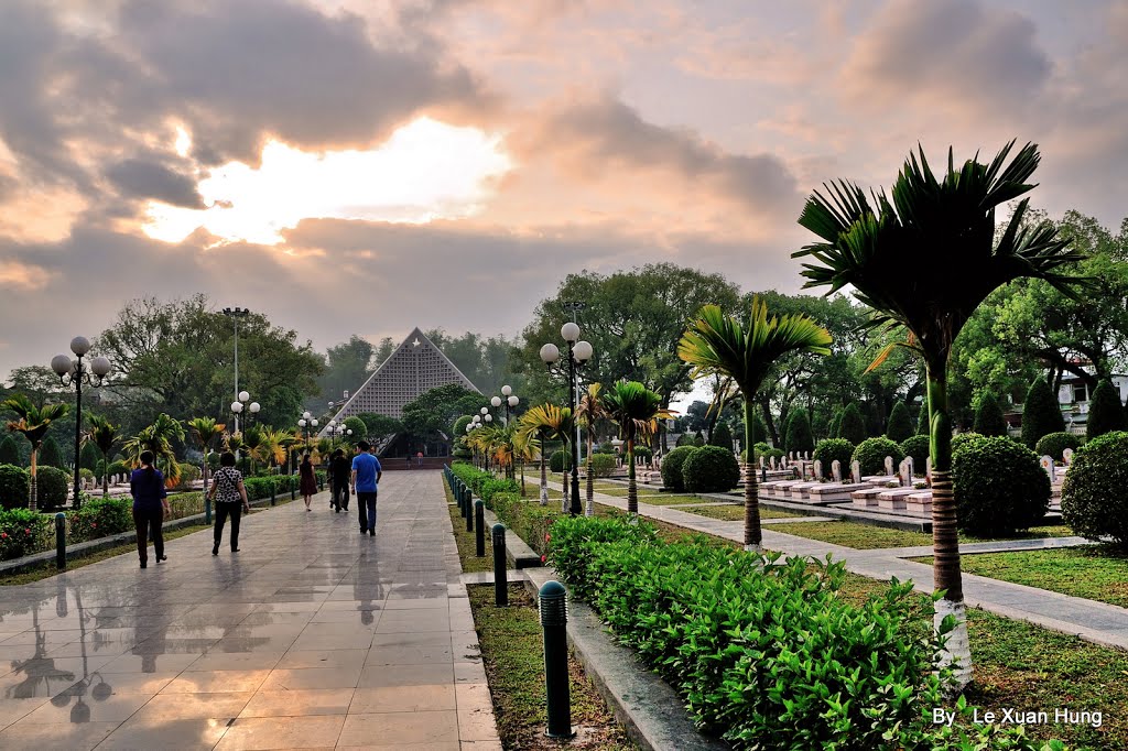 In Điện Biên Phủ's Military Cemetery. by Le Xuan Hung