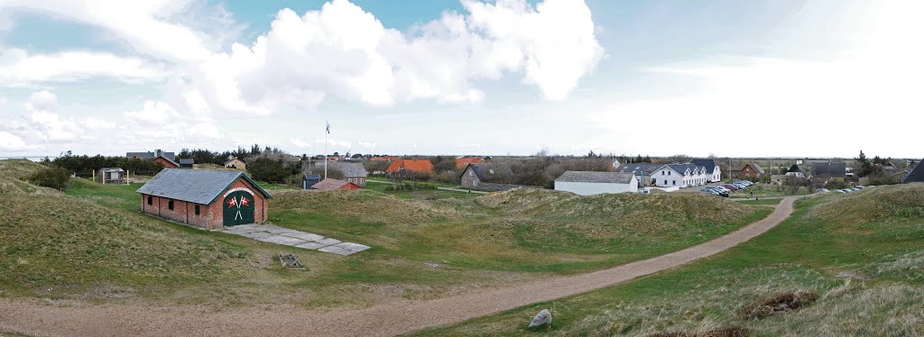 View over Mandø by. Island of Mandø. Region Syddanmark, Denmark. April 2016. by christer granquist