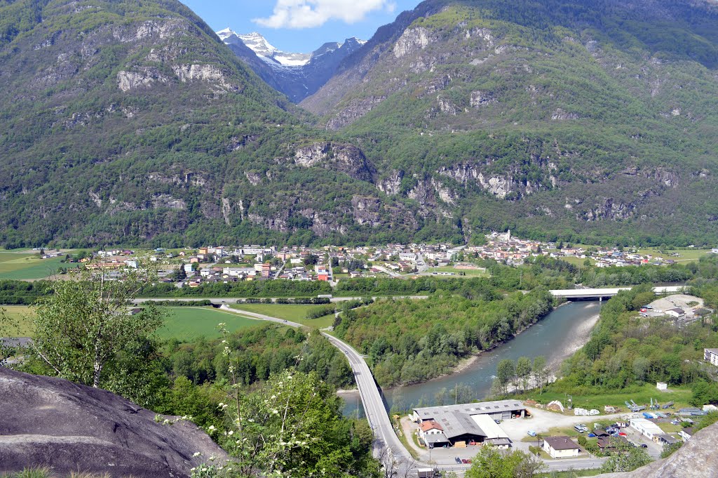 View of Lodrino from Riale Bogera by Daniel Vasile Tishch…