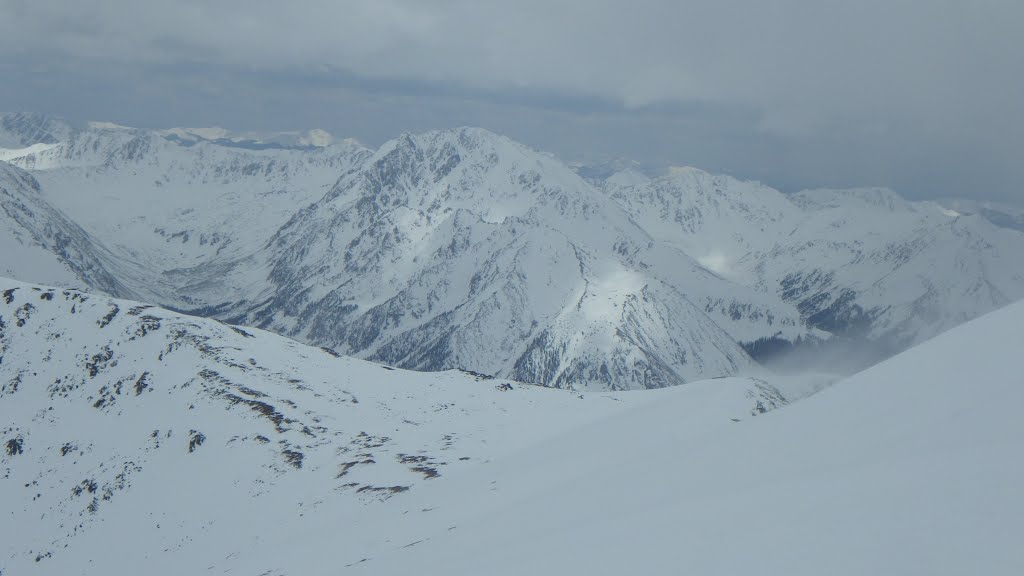 View from the summit of Mt Elbert by Vance Boyer