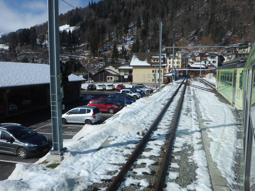 RAIL LINE AIGLE-LES DIABLERETS by Georgios Giannopoulo…