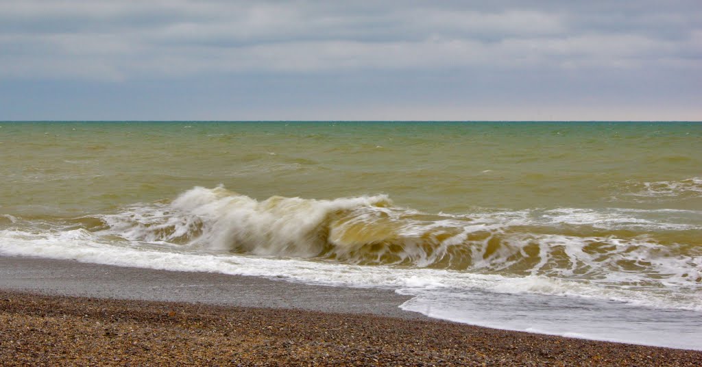 Чёрное море. Саки, Крым, Россия / Black Sea, Saki, Crimea, Russia by Andrey Velichko