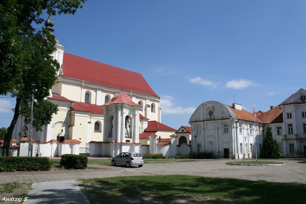 Siemiatycze, Kościół i Klasztor by Andrzej. S.