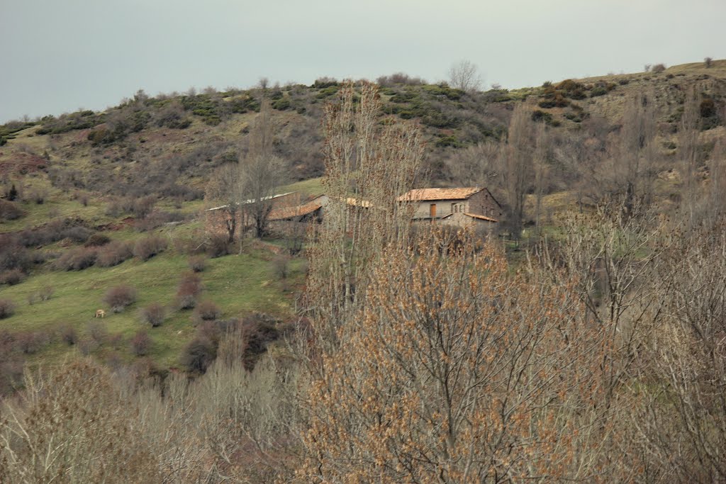 VILLARRUÉ (HUESCA) VISTA DE CASA DE ARCAS, EL PUEBLO MAS ALTO DEL PIRINEO, A 1.640 METROS, VISTO DESDE VILLARRUÉ by JOSE LUIS OROÑEZ