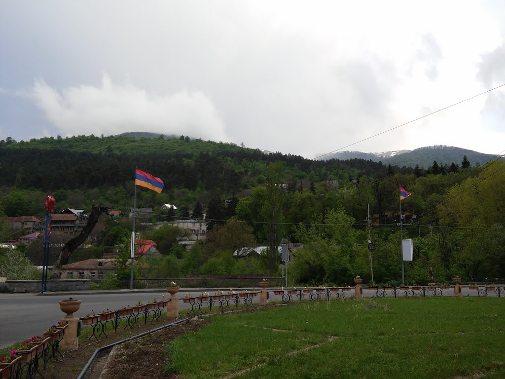 Dilijan entrance square's sought view by hjhtatavoosian