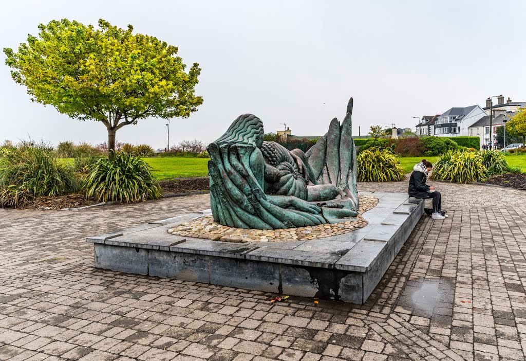 The Ammonite by Niall O’Neill (2000) [Malahide] by William Murphy