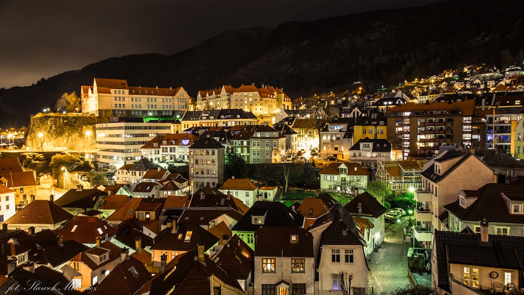 Vågen, Bergen, Norway by Sławek Milewicz