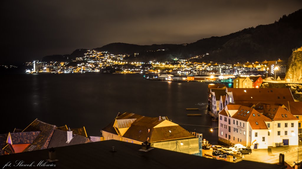 Vågen, Bergen, Norway by Sławek Milewicz