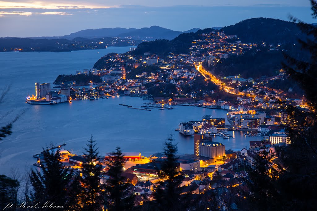 Bergen, Norway by Sławek Milewicz