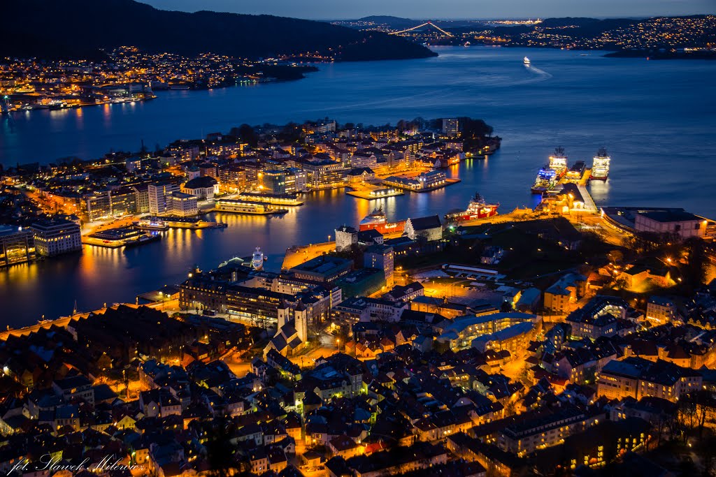 Bergen, Norway by Sławek Milewicz