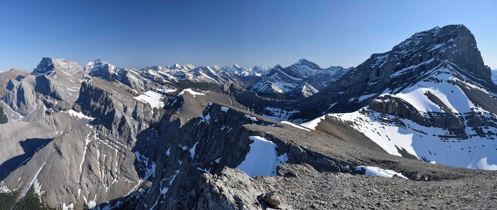 Looking South from Middle Sister by Taras Kur