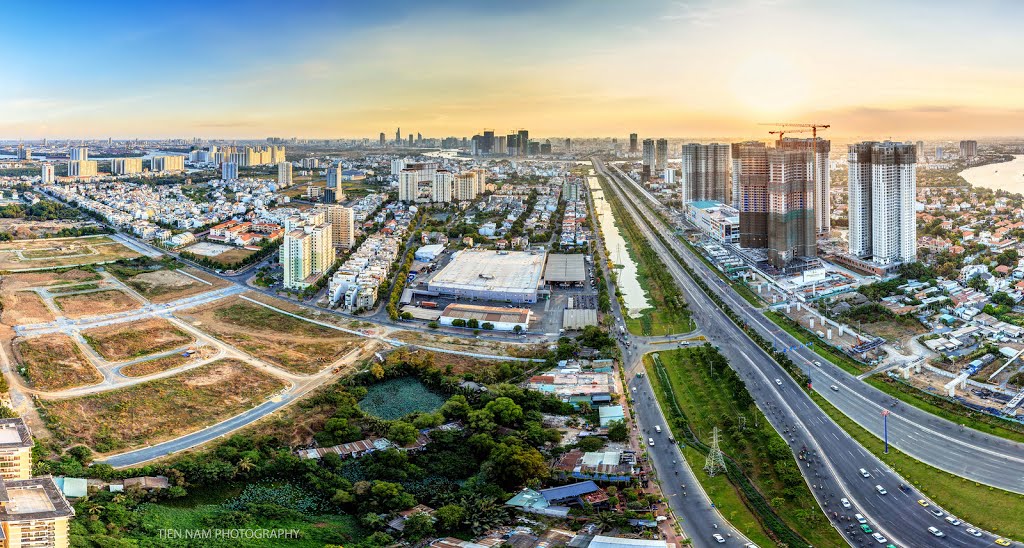 An Phú, Quận 2, Hồ Chí Minh, Vietnam by Saigon Panorama/Skyl…