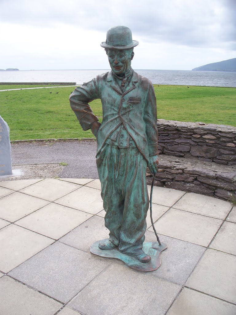 Waterville - Charlie Chaplin Memorial by Roy Bell