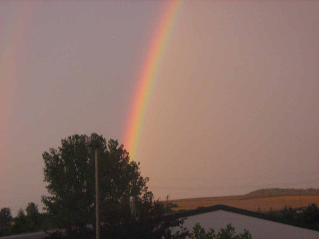 Regenbogen über Kathus by canonuwe