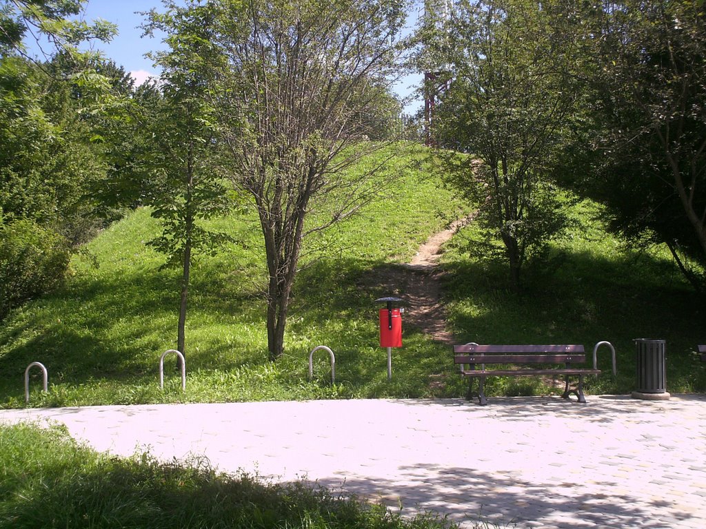 Sanok - Kopiec Adama Mickiewicza (Mound) by M.Terebecki Sanok