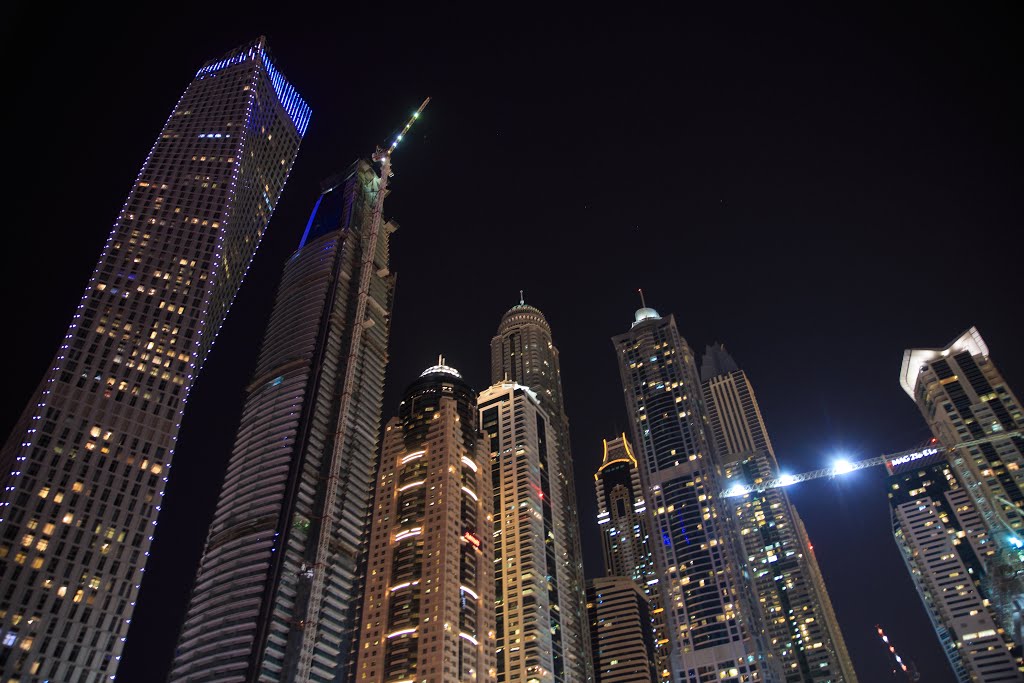 Dubai Marina - Dubai - United Arab Emirates by Alexandra Eremeevska…