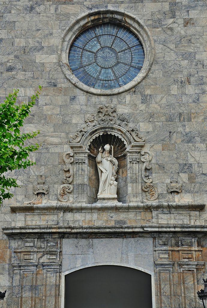 Fachada de la Iglesia-Malgrat de Mar by alberto-g-rovi