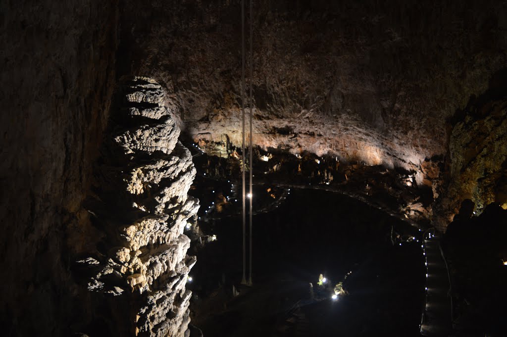 Stalagmite nella Grotta Gigante by Geo S