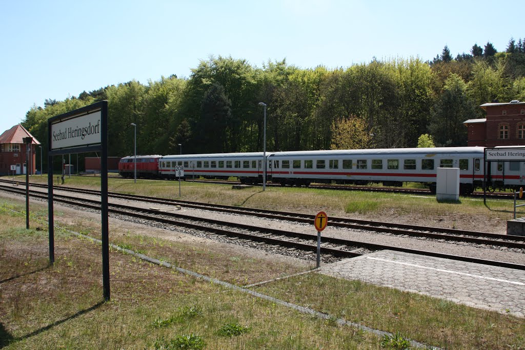 Bahnhof Heringsdorf 07.05.2016 by Michael Schroeder