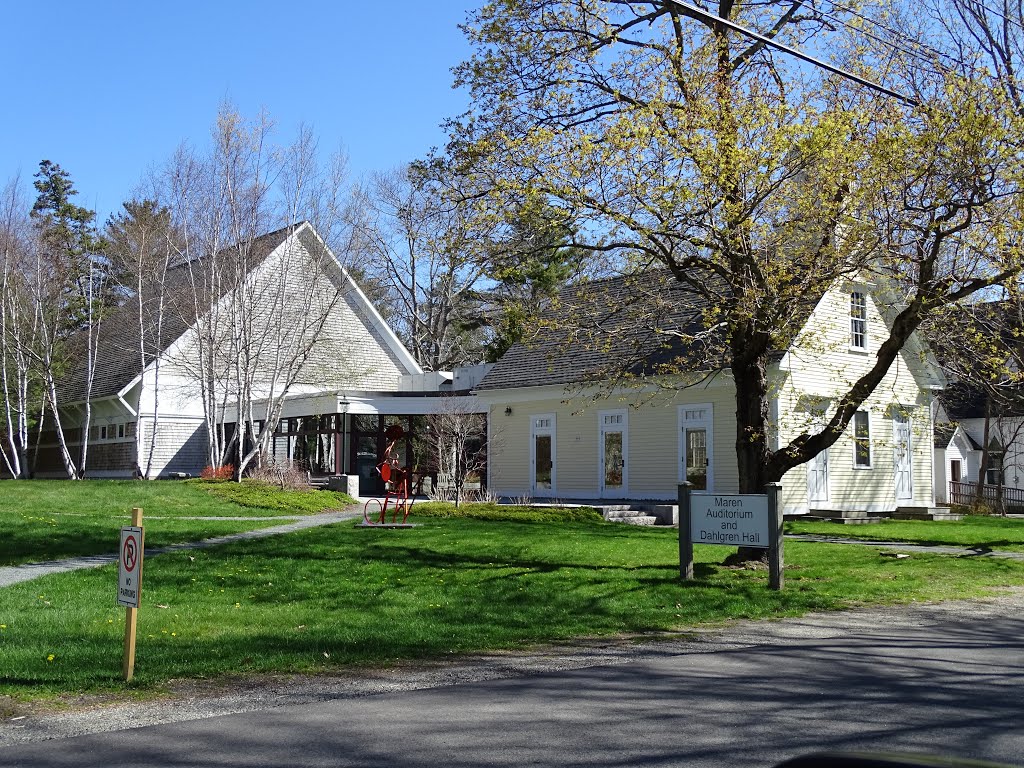 Maren Auditorium and Dahlgren Hall; 159 Old Bar Harbor Rd., Bar Harbor, Maine by BA Bartlett