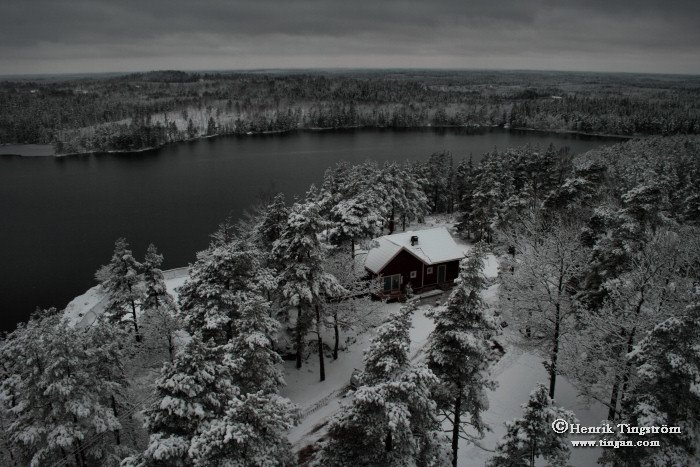 Aboda Klint Winter by Henrik Tingstrom