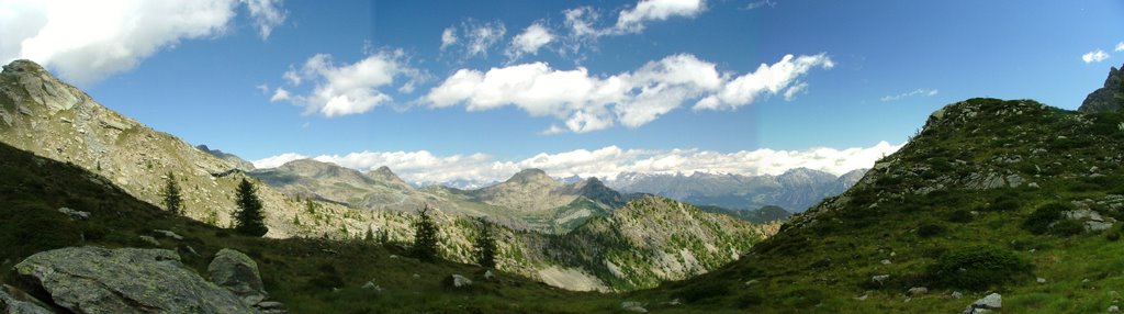 Panorama dal Lago Vercoche by Marco Favaro