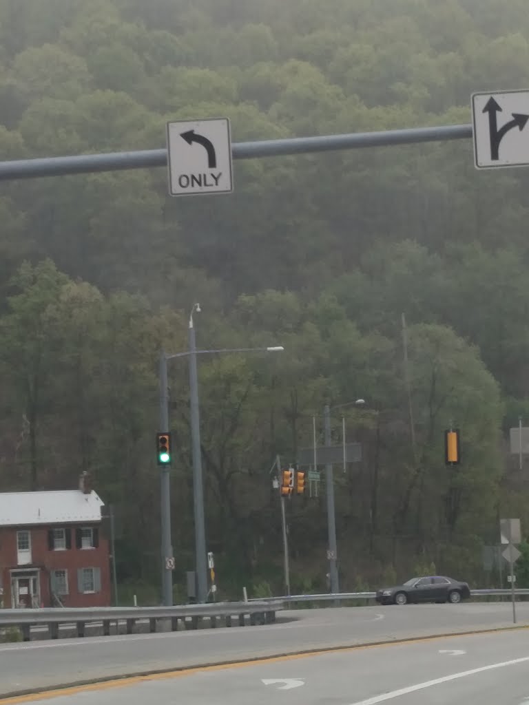 Old Route 22 Foggy morning May 2016 by Ron Shawley