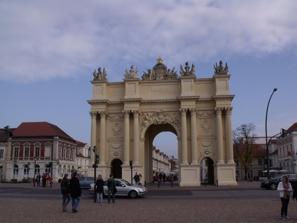 Brandenburger Tor, Potsdam, Germany by Norbert Banhidi