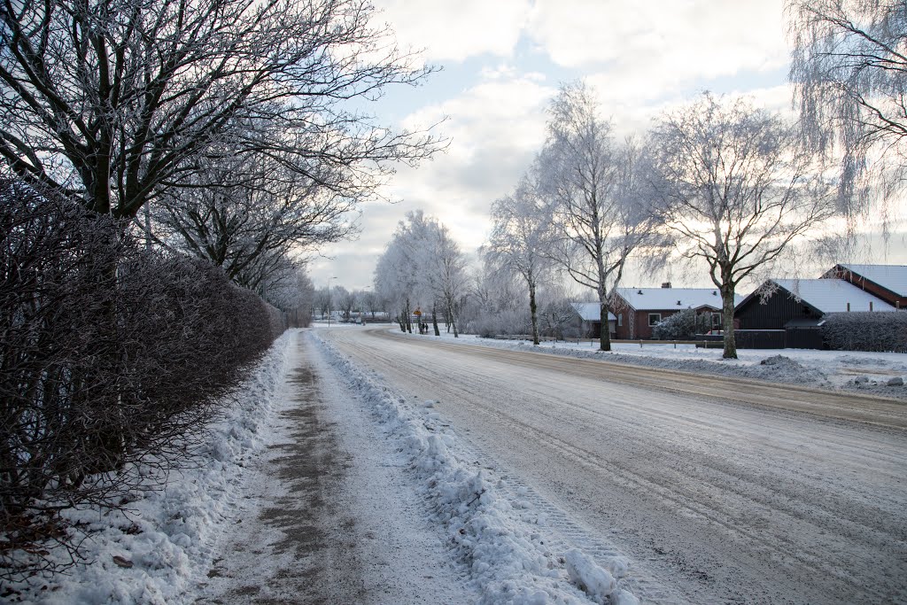 Kattegattsvägen, Varberg, Sverige by Jorfro