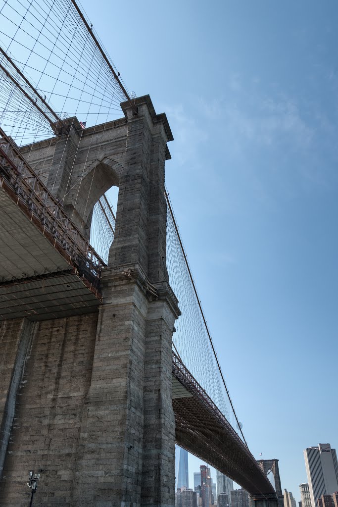 Brooklyn Bridge - New York, NY, USA - August 21, 2015 by Giorgio Galeotti